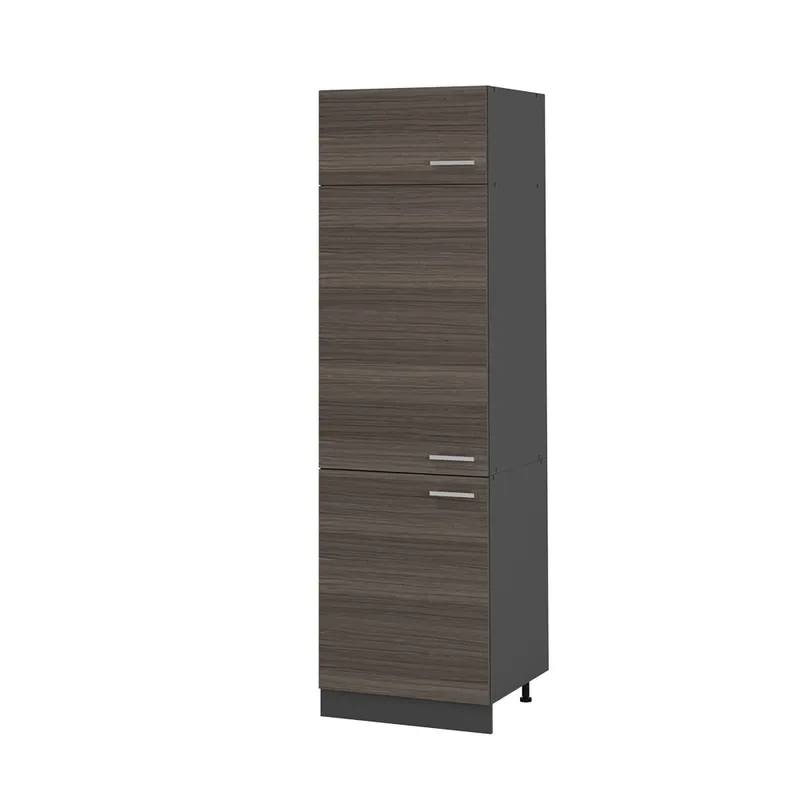 Dulap frigider R-Line Gri nobil 60 cm Vicco Lichidare de stoc