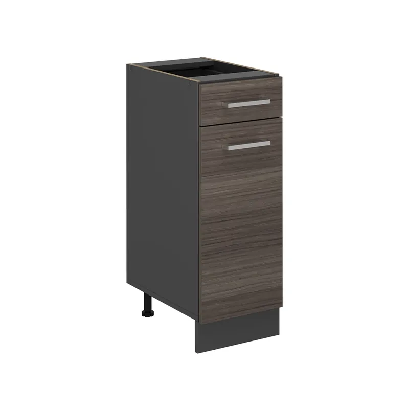 Dulap de bază de bucătărie R-Line Gri nobil 30 cm fara blat Vicco Ultima șansă