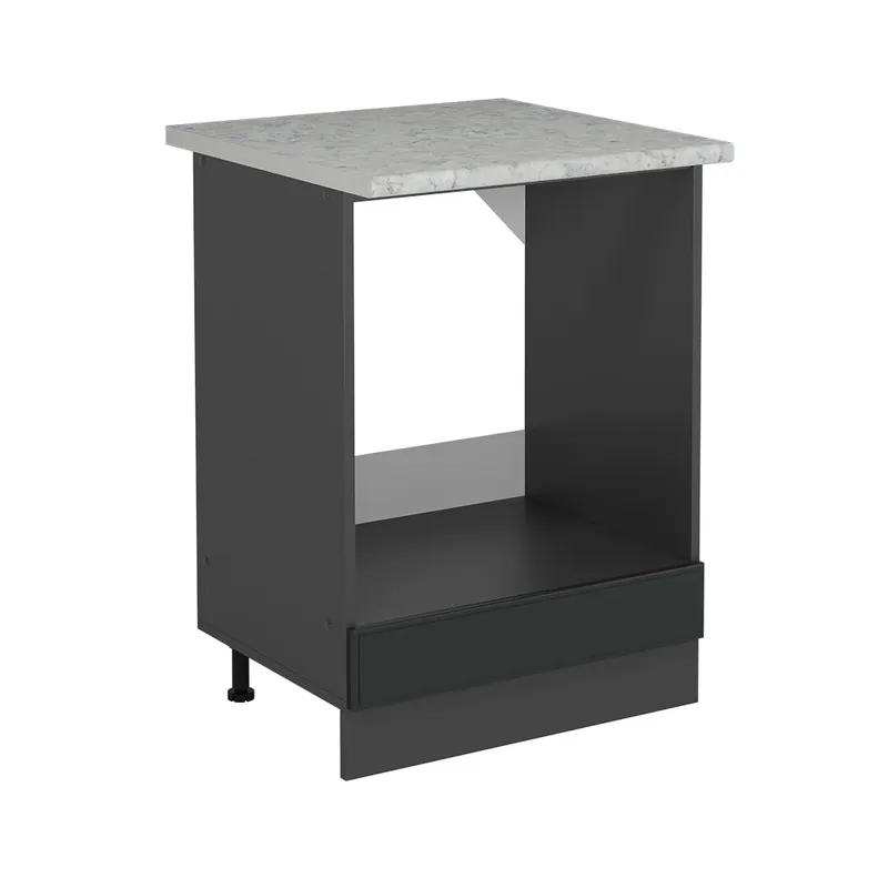 Reducere de preț Dulap de transformare a sobei R-Line Casă de țară antracit 60 cm marmură AP Vicco