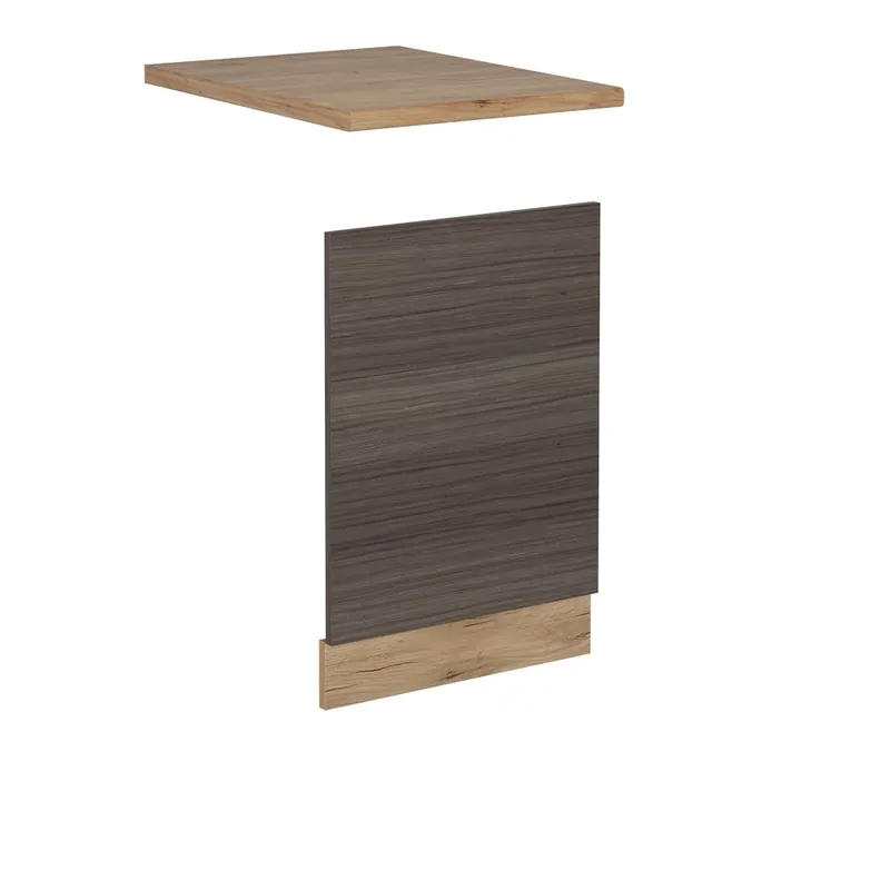 Plată sigură Panoul frontal R-Line Gri nobil 45 cm , AP Stejar Vicco