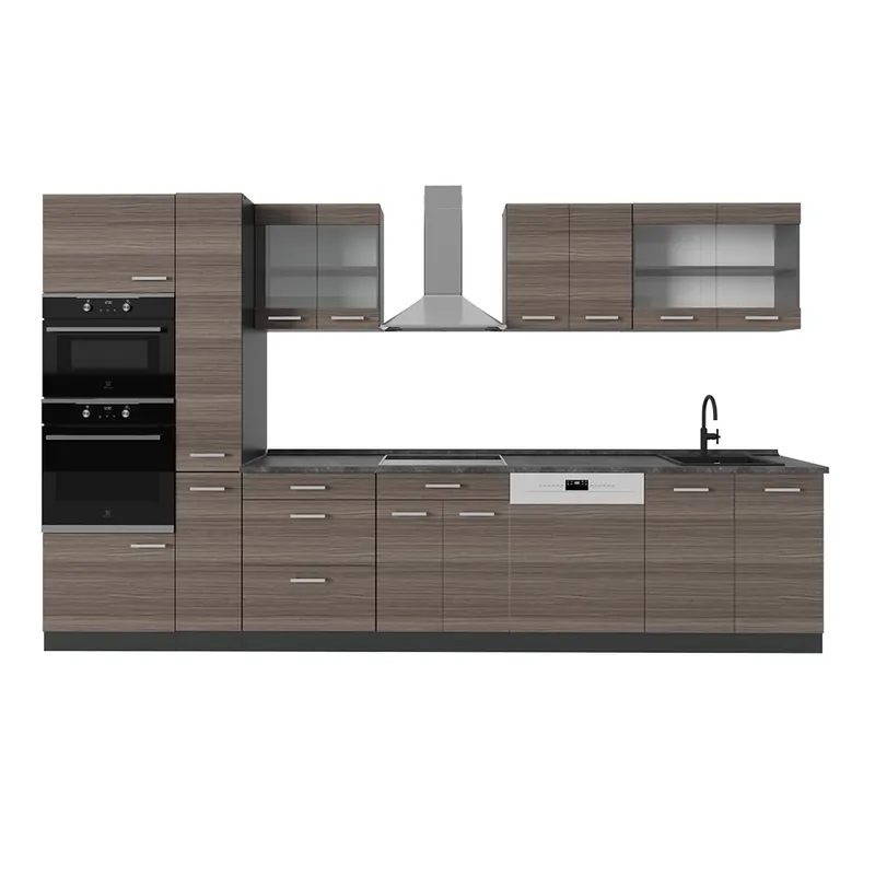 Kitchenette R-Line Gri nobil/antracite 350 cm , AP Antracit Vicco Disponibil imediat