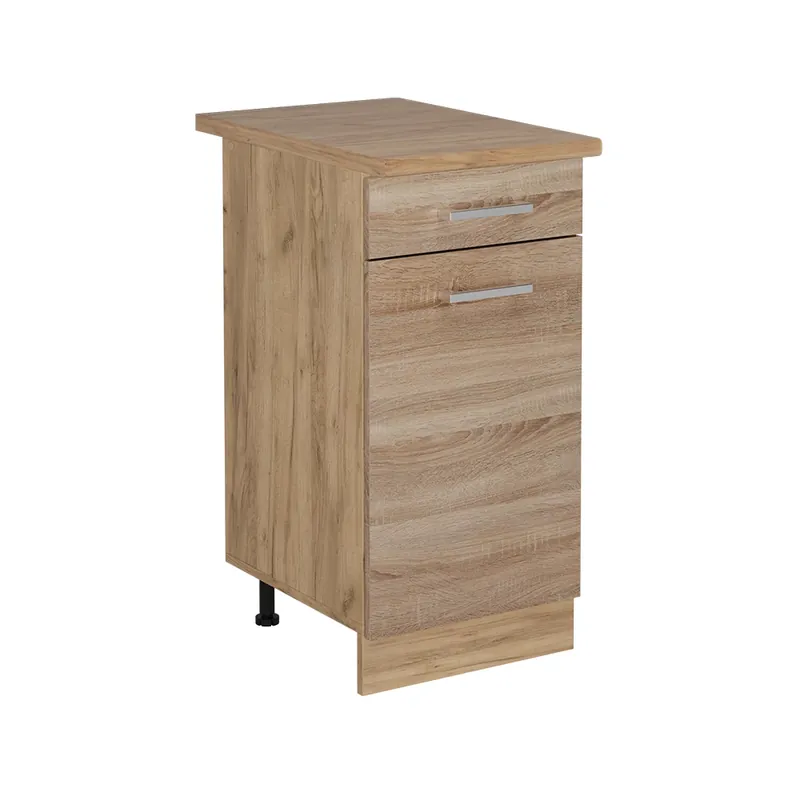Dulap de bază de bucătărie R-Line Sonoma 40 cm , AP Stejar Vicco Lichidare de stoc