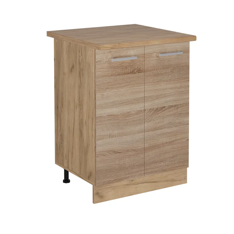 Dulap de bază de bucătărie R-Line Sonoma 60 cm , AP Stejar Vicco Reducere extra