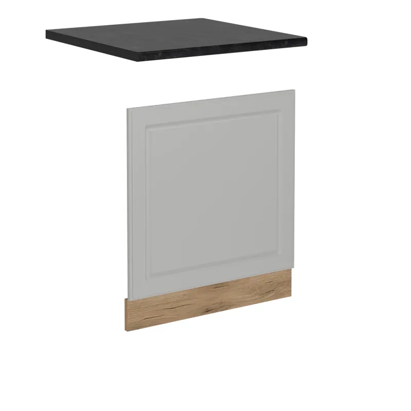 Ofertă de sezon Panoul frontal R-Line Casă de țară albă 60 cm , AP Antracit Vicco