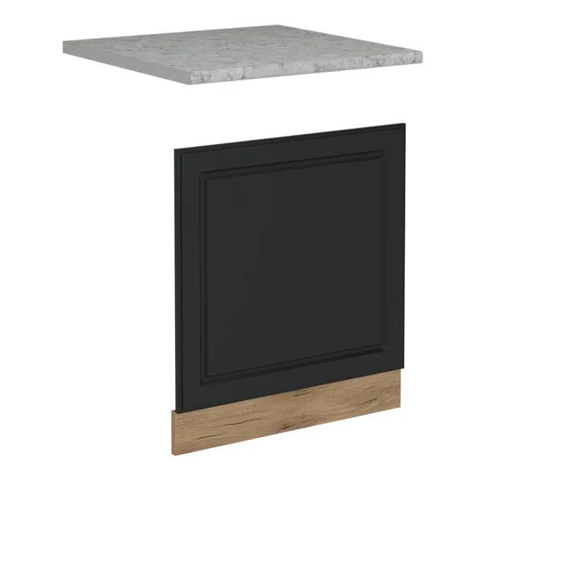 Livrare expres Panoul frontal R-Line Casă de țară antracit 60 cm , AP Marmură Vicco