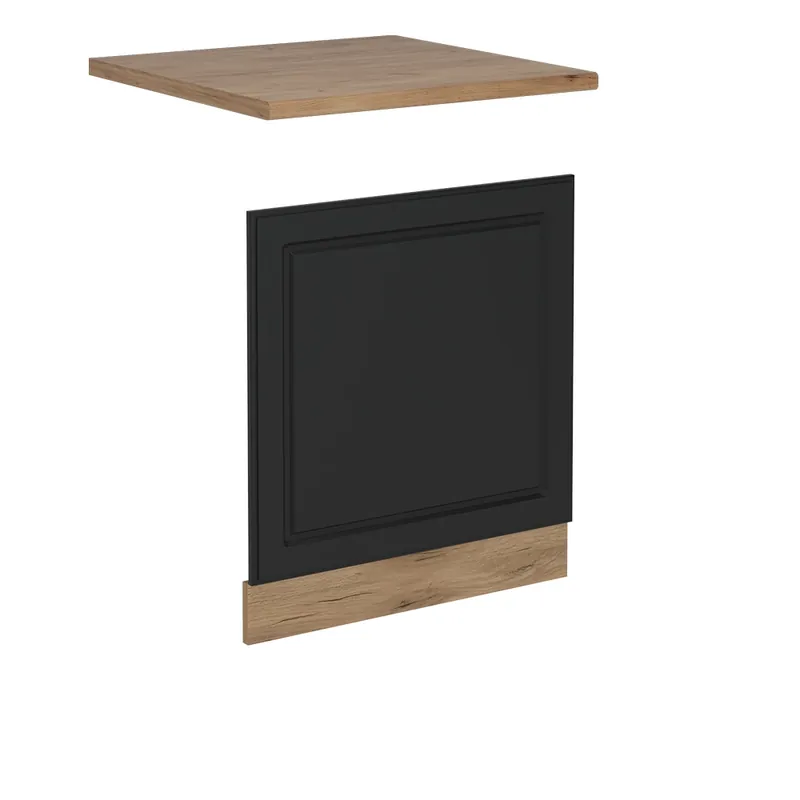 Ieftin Panoul frontal R-Line Casă de țară antracit 60 cm , AP Stejar Vicco