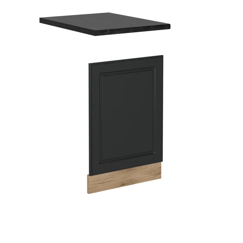 Reducere specială Panoul frontal R-Line Casă de țară antracit 45 cm , AP Antracit Vicco