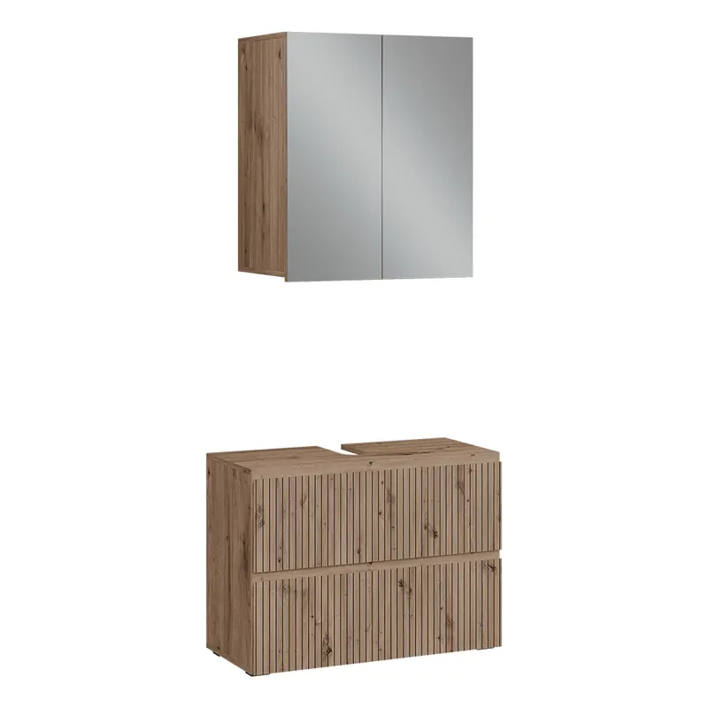 Set mobilier baie Takumi Artizan 2 părți Vicco Expediere rapidă