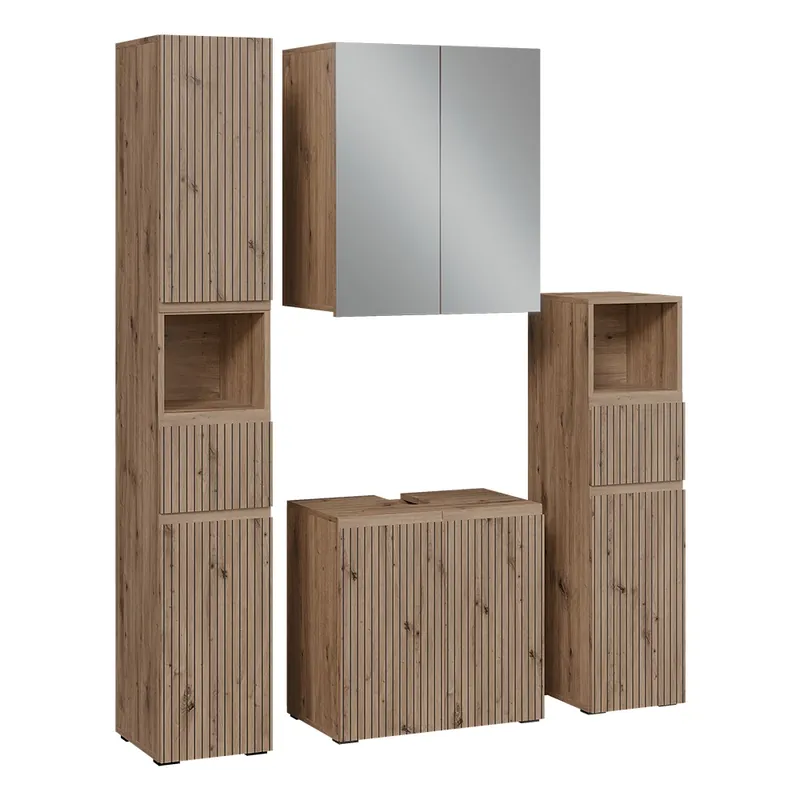 Set mobilier baie Takumi Artizan 4 părți Vicco Vezi acum