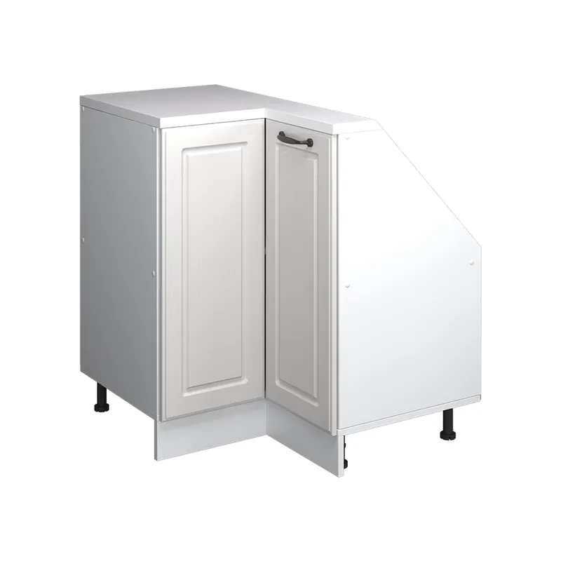 Dulap mansardă Dulap de colț Rion Casa albă la țară/Alb 75.6x81.6 cm cu 1 ușă Vicco Noutate