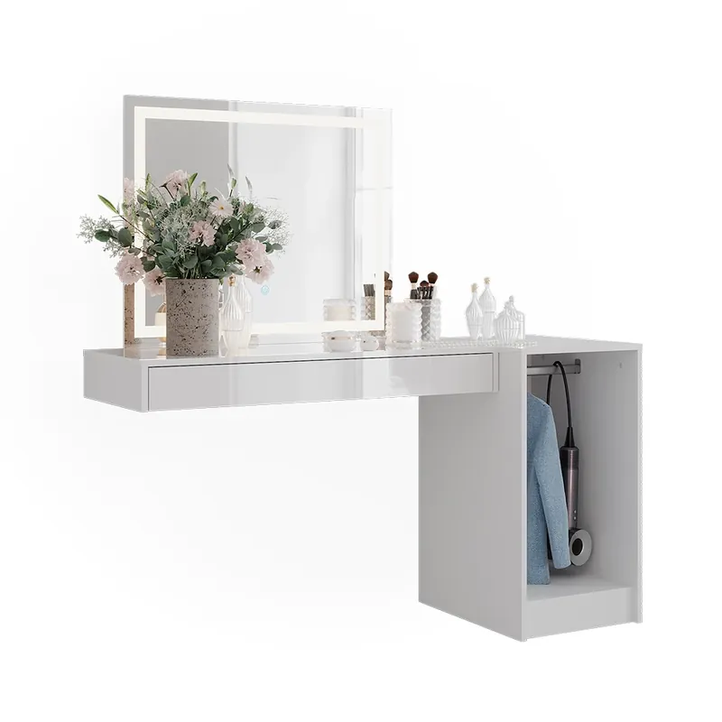 Masuta de toaleta Sherry Alb 100 cm 4 părți Vicco Cumpărături sigure