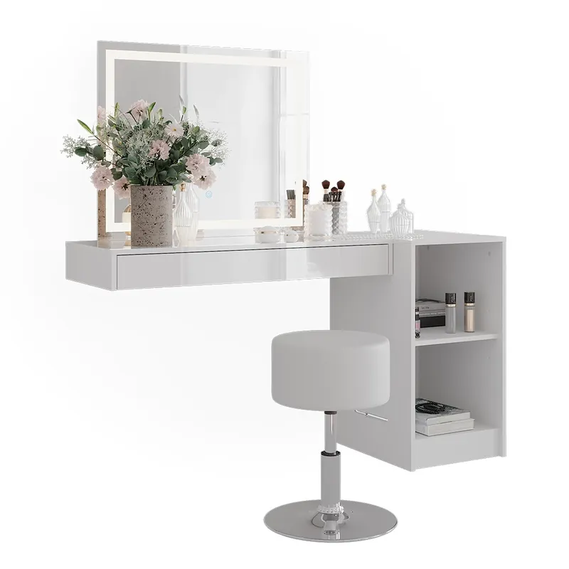 Masuta de toaleta Sherry Alb 100 cm 5 părți Vicco Discount