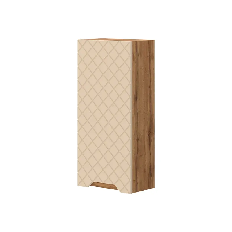 Cel mai vândut Dulap pentru baie Lotta Stejar/cașmir cu structură din țiglă 20x72.6 cm Vicco