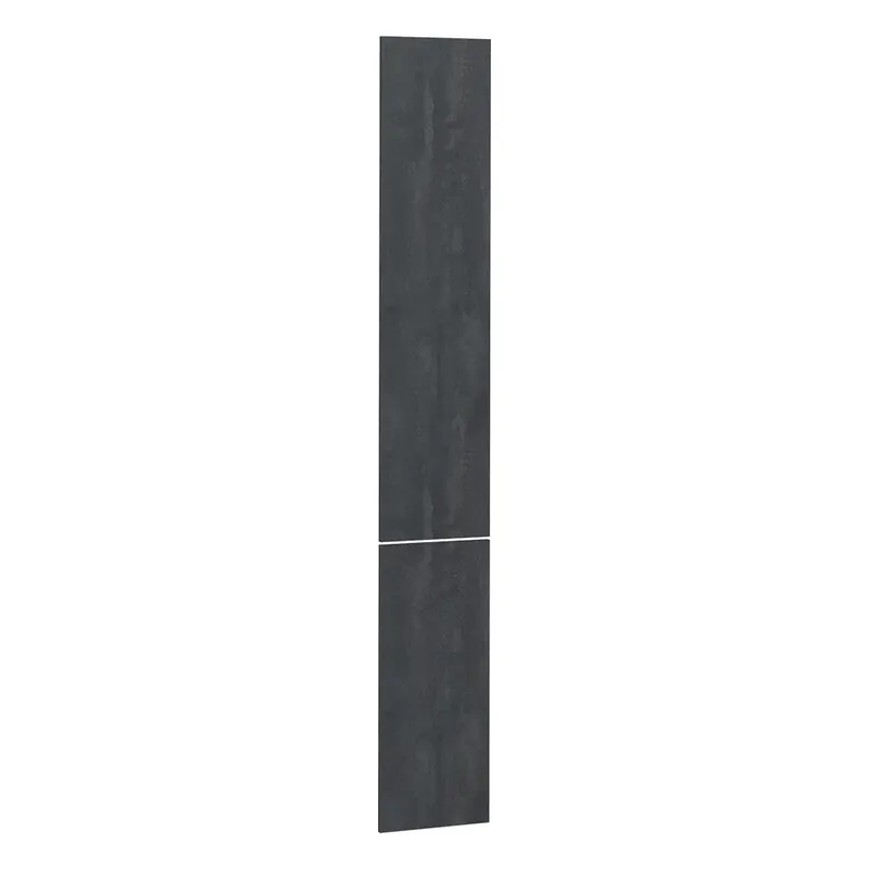 Front de bucătărie R-Line Beton negru 29.6x196 cm front de mobilier pentru dulap înalt extractibil Vicco Mai ieftin
