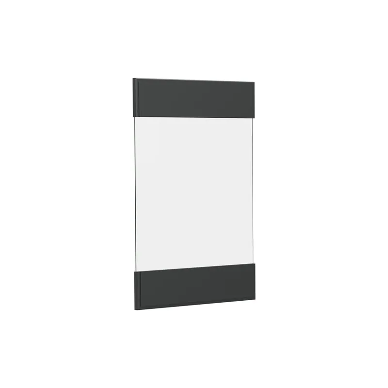 Front de bucătărie R-Line Casă de țară antracit 39.6x59 cm front de mobilier pentru dulap suspendat cu vitrină Vicco Reducere specială