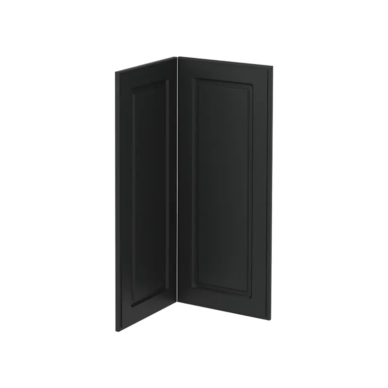 Front de bucătărie R-Line Casă de țară antracit 59.2x71.3 cm front de mobilier pentru dulap inferior de colț Vicco Plată securizată
