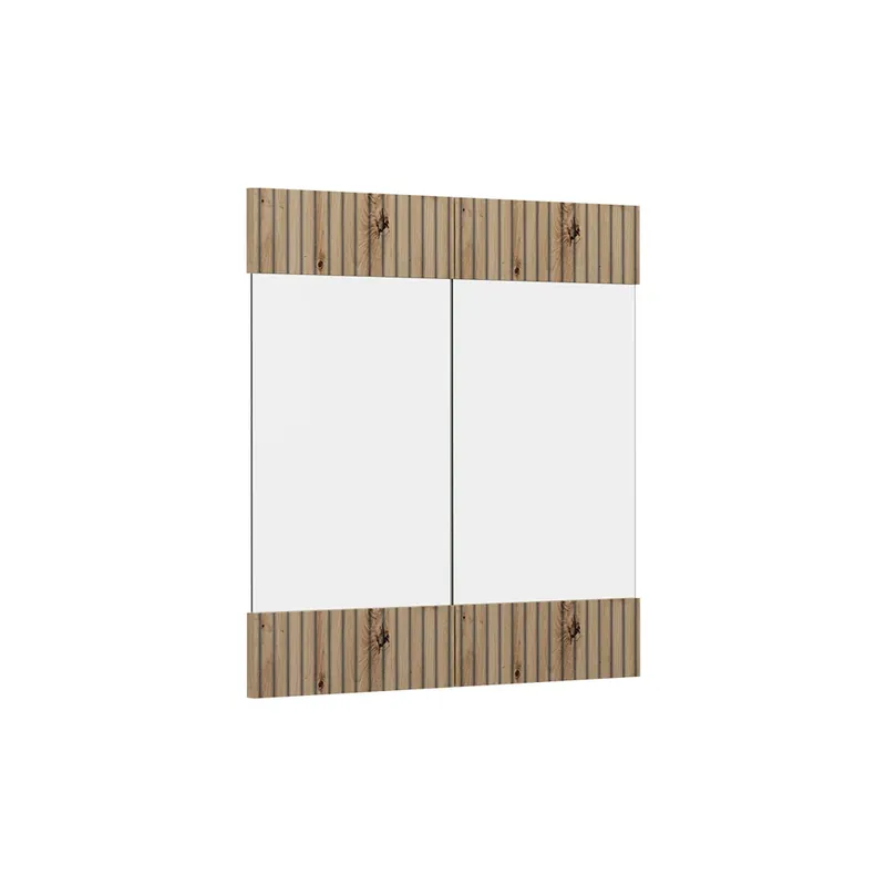 Preț promoțional Front de bucătărie R-Line Stejar artizanal 59.2x59 cm front de mobilier pentru dulap suspendat cu vitrină Vicco