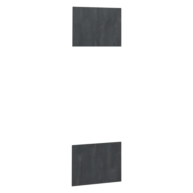 Front de bucătărie R-Line Beton negru 59.6x76.6 cm front de mobilier pentru dulap de încorporare cuptor microunde Vicco Doar azi
