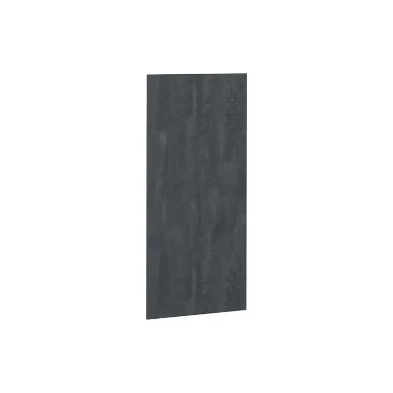 Ultima șansă Front de bucătărie R-Line Beton negru 59.6x132.7 cm front de mobilier pentru dulap de provizii Vicco