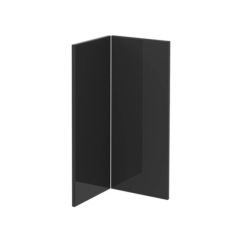 Front de bucătărie R-Line Antracit lucios ridicat 59.2x71.3 cm front de mobilier pentru dulap inferior de colț Vicco Reducere specială