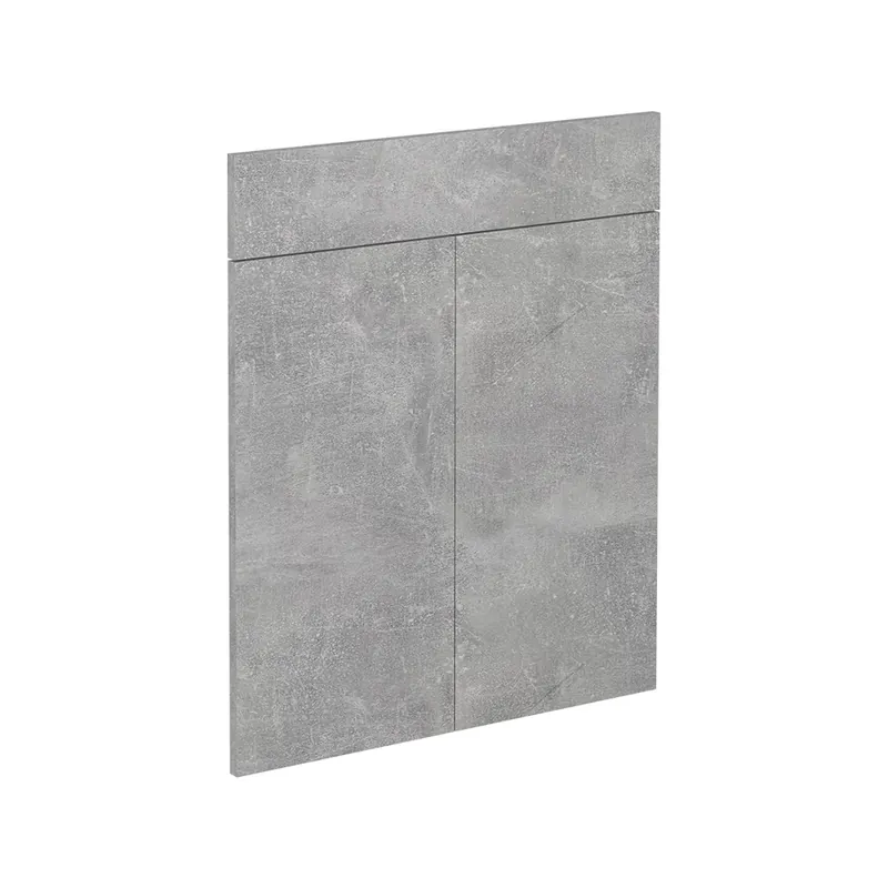 Front de bucătărie R-Line beton 59.2x70.8 cm front de mobilier pentru dulap inferior cu sertare Vicco Reducere de preț