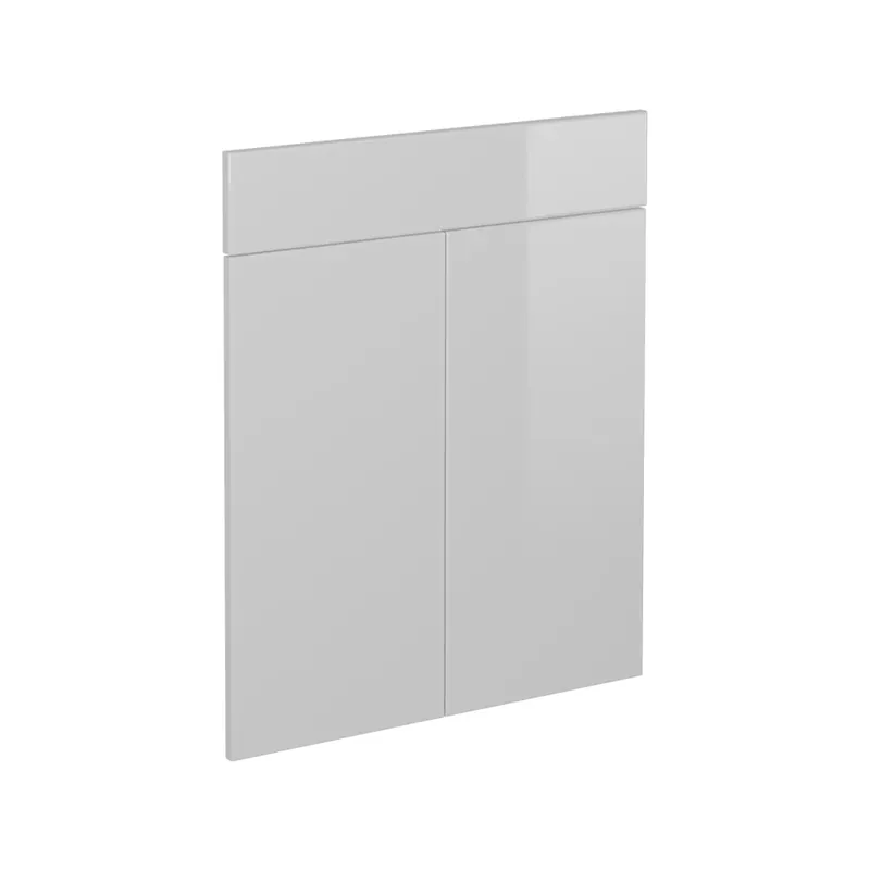 Front de bucătărie R-Line Alb lucios ridicat 59.2x70.8 cm front de mobilier pentru dulap inferior cu sertare Vicco Comandă acum
