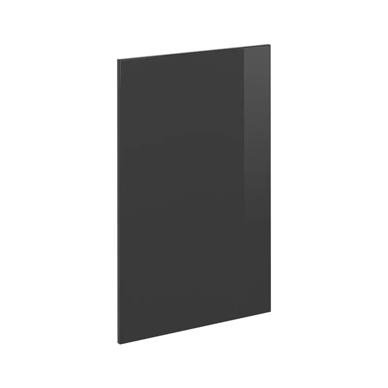 Reducere extra Front de bucătărie R-Line Antracit lucios ridicat 46x71.6 cm front de mobilier pentru dulap inferior de colț Vicco