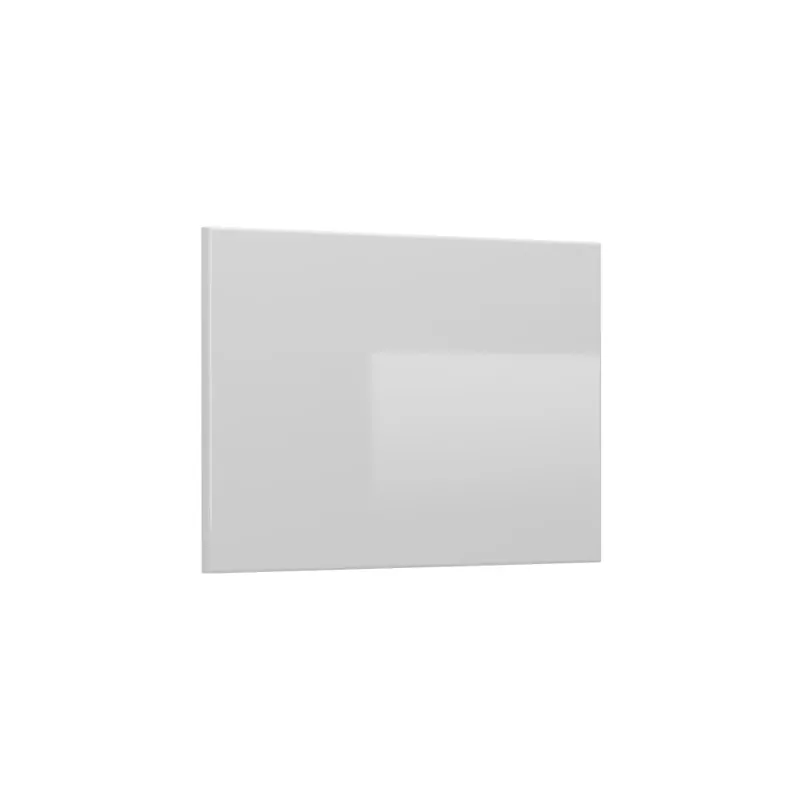 Calitate înaltă Front de bucătărie R-Line Alb lucios ridicat 59.6x39 cm front de mobilier pentru dulap suspendat plat Vicco