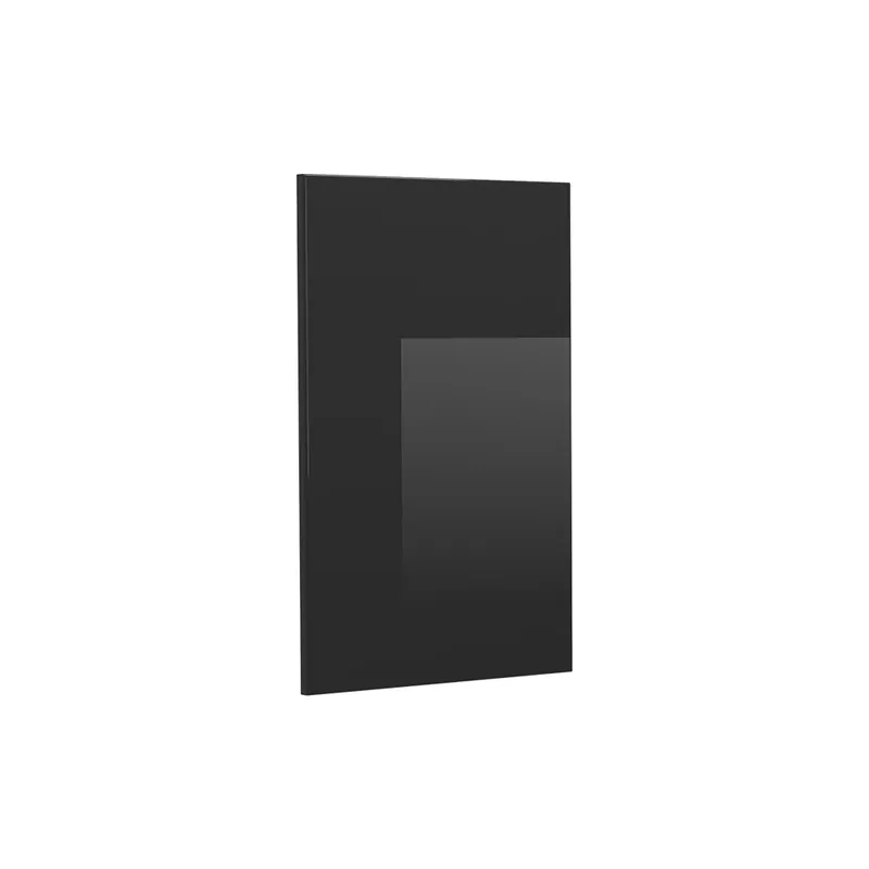 Reduceri Front de bucătărie R-Line Negru lucios ridicat 39.6x59 cm front de mobilier pentru dulap suspendat Vicco