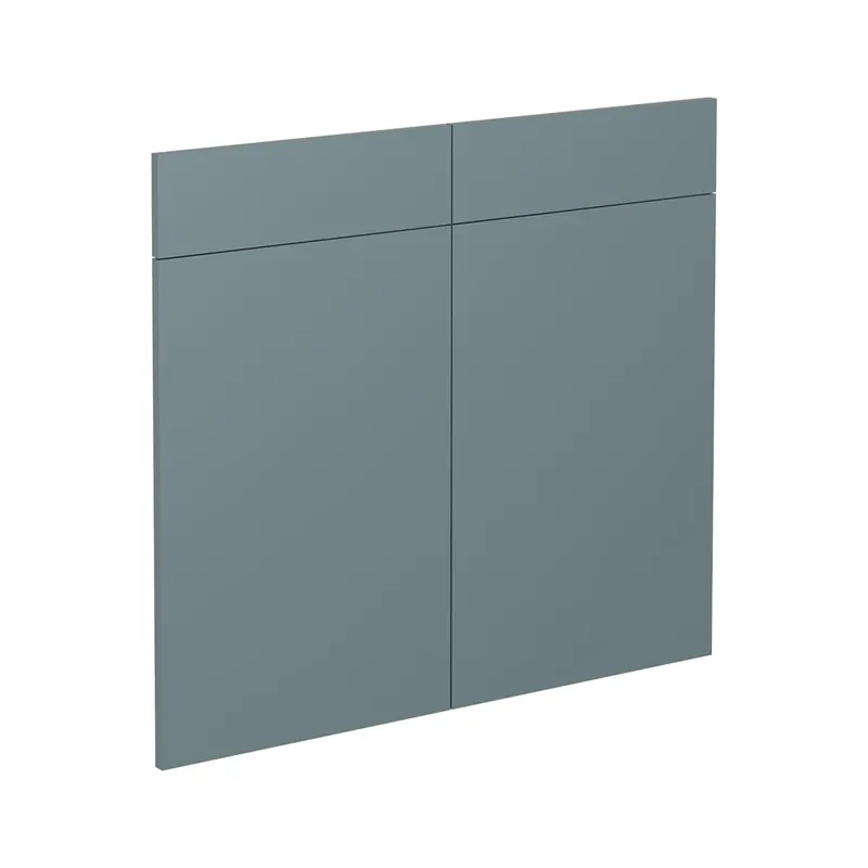 Front de bucătărie R-Line Albastru-gri 79.2x70.8 cm front de mobilier pentru dulap inferior cu sertare Vicco Preț redus