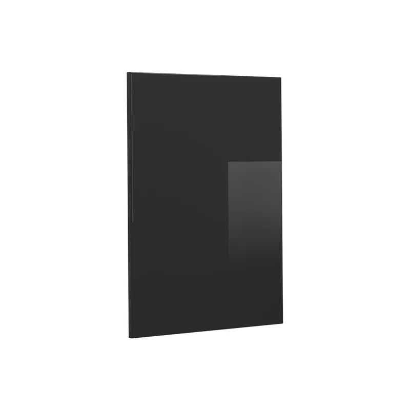 Front de bucătărie R-Line Negru lucios ridicat 44.6x59 cm front de mobilier pentru dulap suspendat Vicco Vezi acum