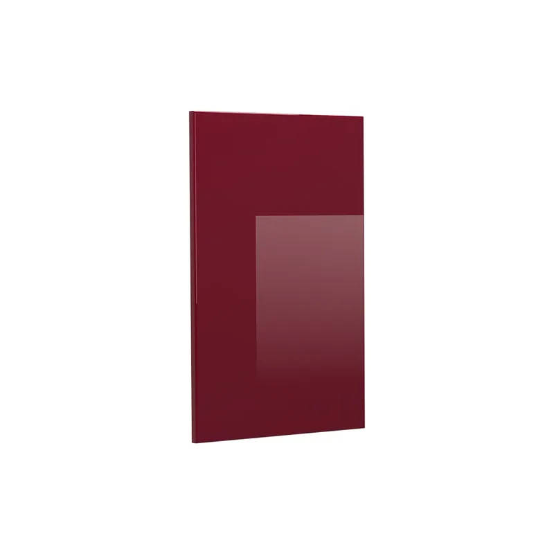 Mai ieftin Front de bucătărie R-Line Roșu lucios ridicat 39.6x59 cm front de mobilier pentru dulap suspendat Vicco