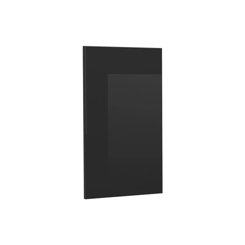 Front de bucătărie R-Line Negru lucios ridicat 36.4x59 cm front de mobilier pentru dulap suspendat de colț Vicco Ofertă