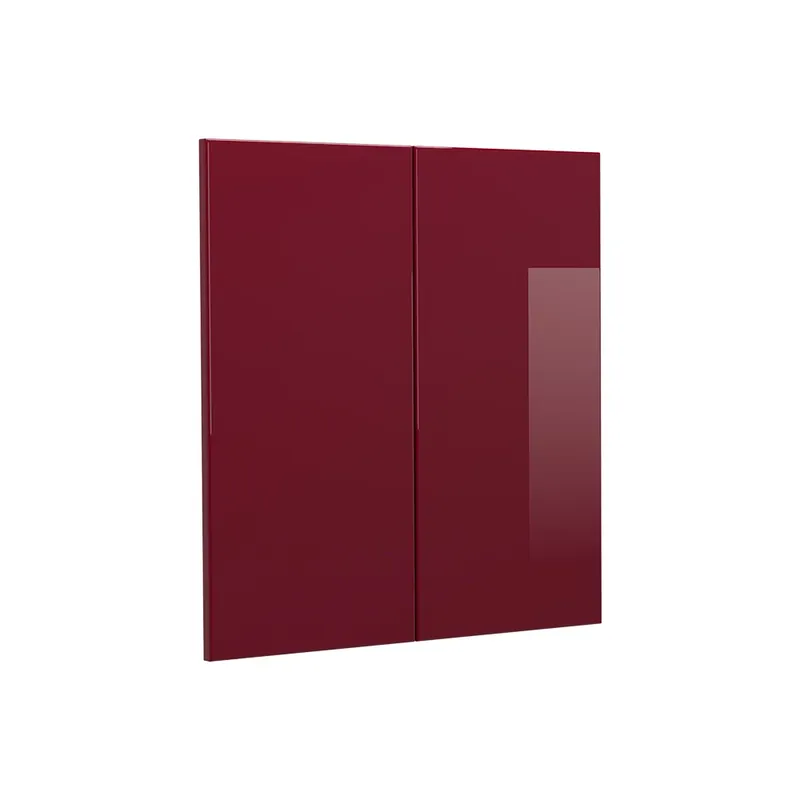 Front de bucătărie R-Line Roșu lucios ridicat 59.2x59 cm front de mobilier pentru dulap suspendat Vicco Cumpără acum