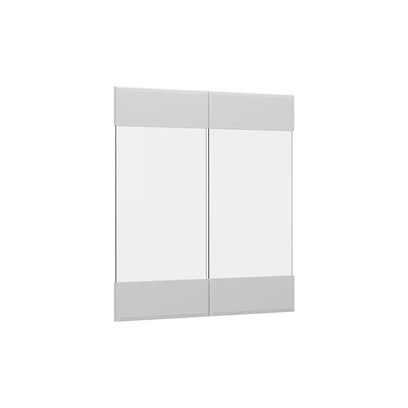 Front de bucătărie R-Line Casă de țară albă 59.2x59 cm front de mobilier pentru dulap suspendat cu vitrină Vicco Super ofertă