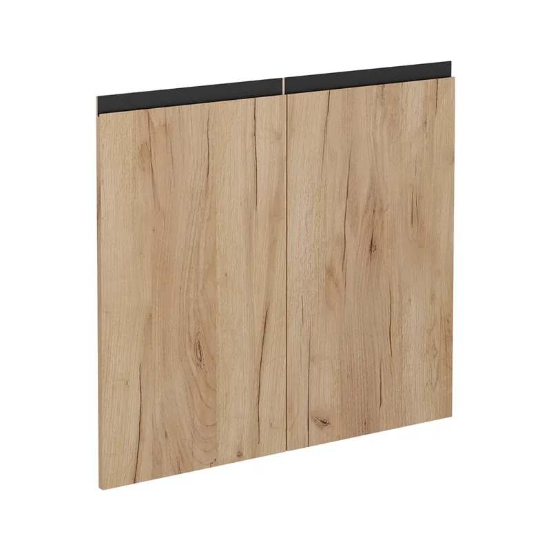 Mai ieftin Front de bucătărie R-Line Stejar Goldkraft 79.2x71.3 cm front de mobilier pentru dulap sub chiuvetă Vicco