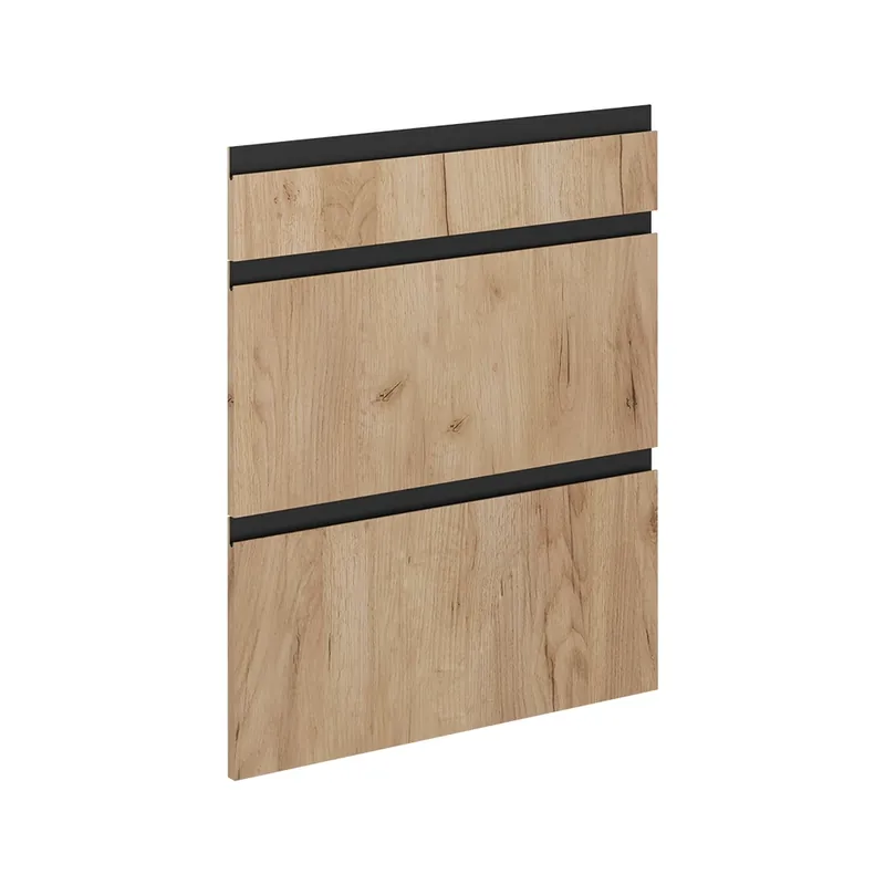 Front de bucătărie R-Line Stejar Goldkraft 59.6x71.3 cm front de mobilier pentru dulap inferior cu sertare Vicco Preț mic
