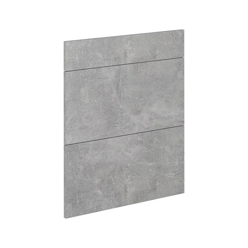 Super ofertă Front de bucătărie R-Line beton 59.6x71.3 cm front de mobilier pentru dulap inferior cu sertare Vicco