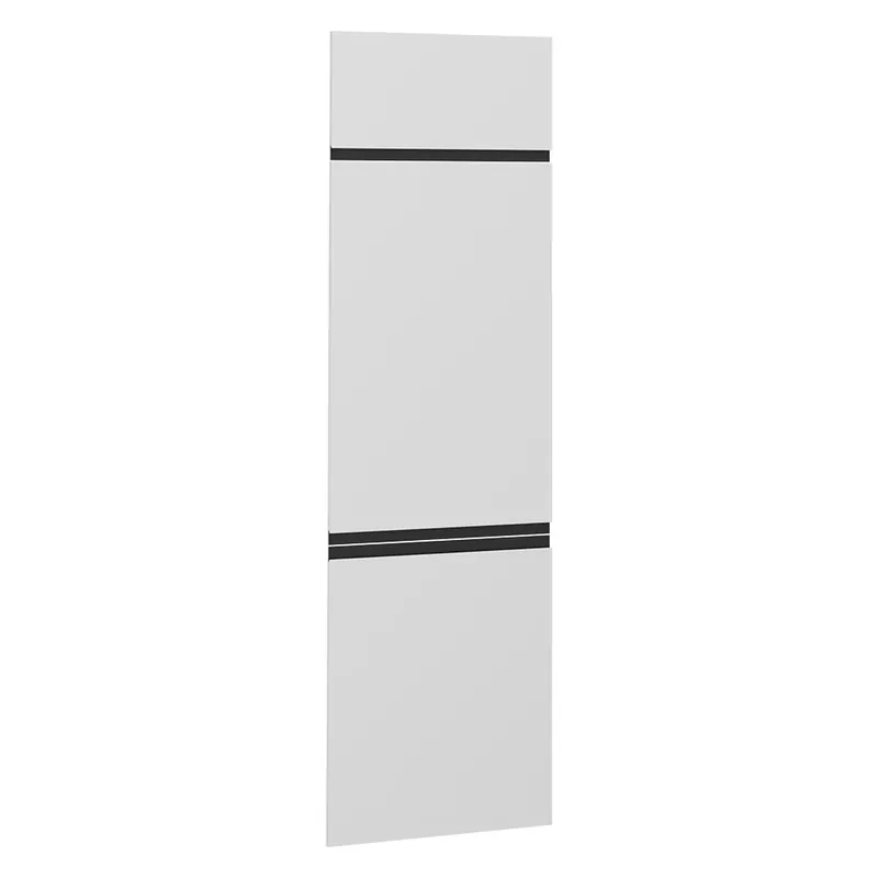 Reducere Front de bucătărie R-Line Alb 59.6x196 cm front de mobilier pentru dulap de încorporare frigider Vicco