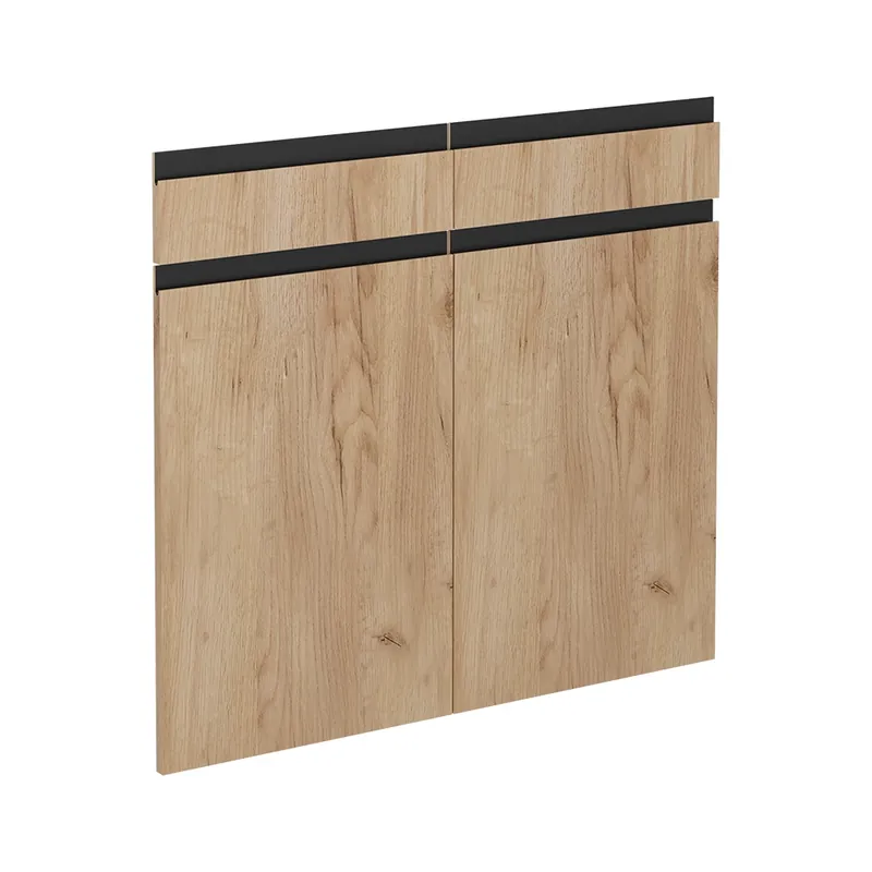 Front de bucătărie R-Line Stejar Goldkraft 79.2x70.8 cm front de mobilier pentru dulap inferior cu sertare Vicco Ofertă exclusivă