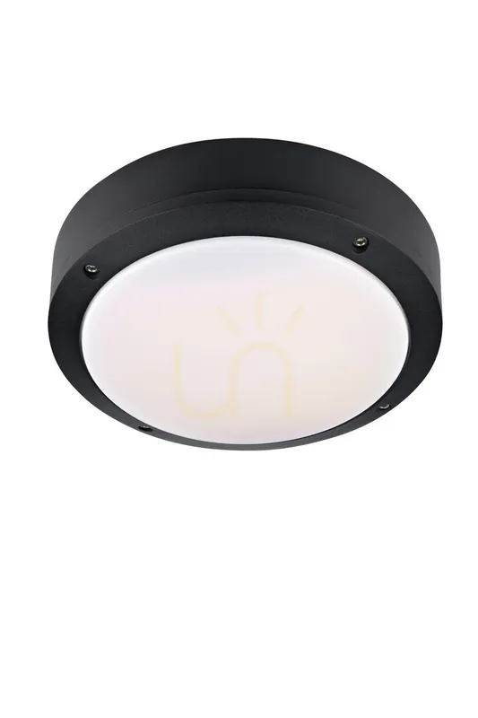 Ieftin Plafon LED Markslojd Luna 106535 alb-negru IP44 10W 22 cm
