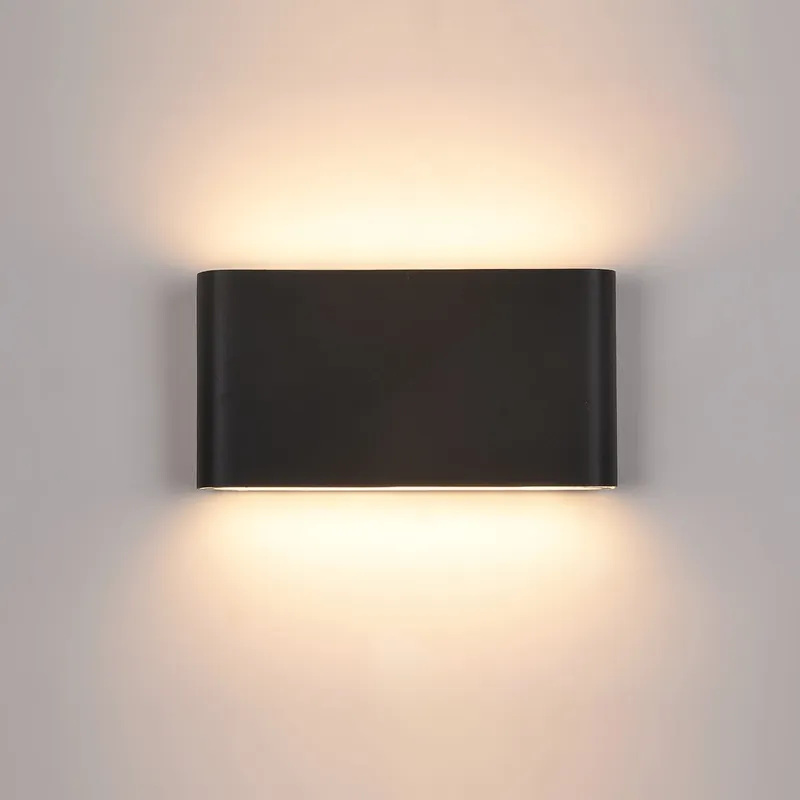 Cel mai vândut Aplica de perete cu LED-uri de culoare neagră, LED