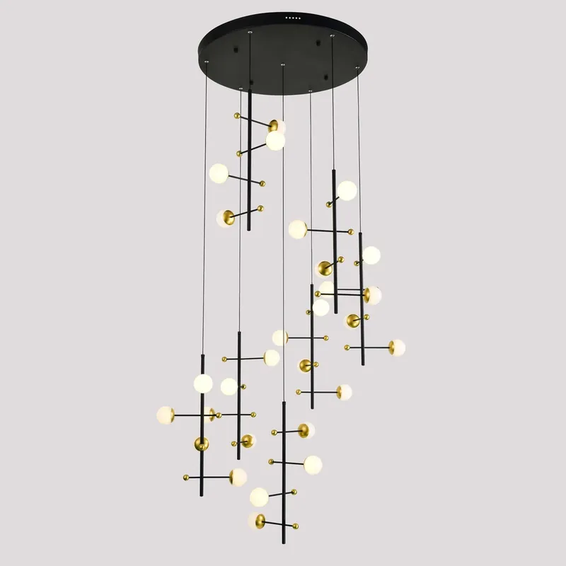 Lampă suspendată modernă Helmond LED Reducere extra