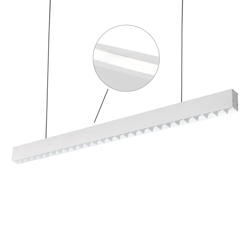 Allday Inspire Two Sides Dark Light 80st White 830 39w 230v 112cm White Reduceri