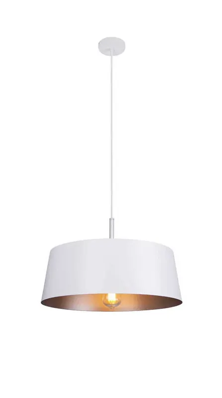 Lustră suspendată Max Light P0402 alb metal E27 60W Lichidare de stoc