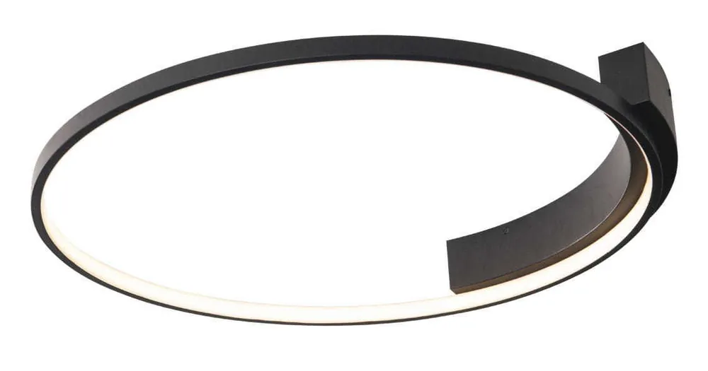 Vezi acum Plafon LED Max Light Velvet C0198 negru 38W 60 cm