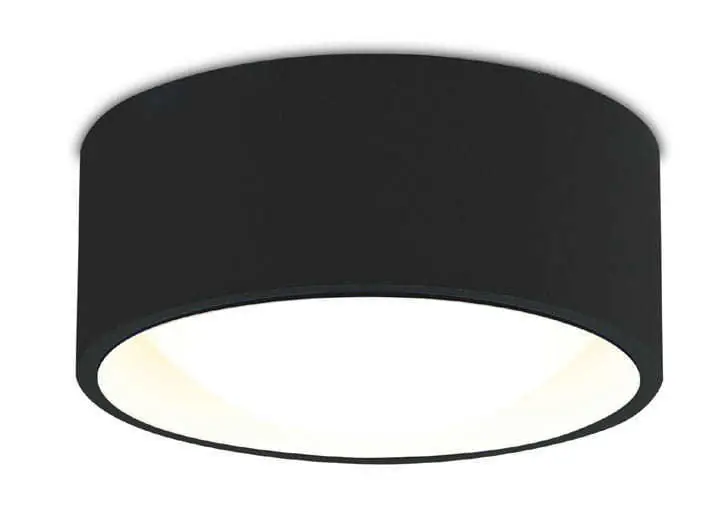 Plată securizată Plafon LED Max Light Kodak C0203 negru 7.7W 3000K 10 cm