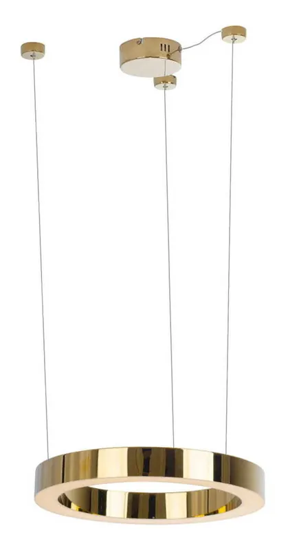 Reducere de preț Pendul LED Max Light Luxury P0377D auriu 40 cm 25W