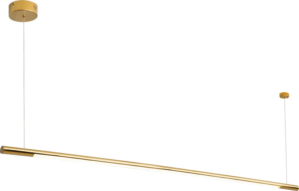 Chilipir Pendul LED Max Light Organic Horizon auriu dimabil 26W P0360D
