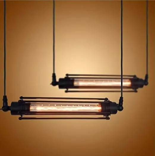 Preț promoțional Abigali Lampă cu pandantiv orizontal retro